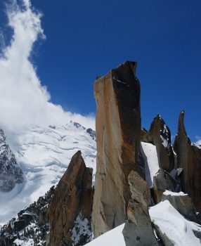 Guia de Montaña en las Aristas de Chamonix